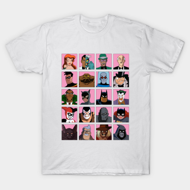 Heroes & Villains  Batman: the Animated Series T-Shirt-TOZ